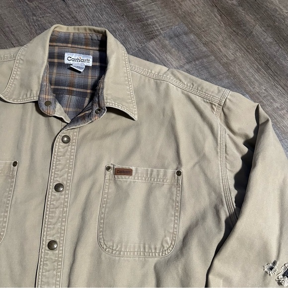 Men’s Carhartt vintage Distressed jacket - Picture 2 of 4